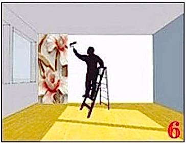 Kağıdı yapıştırma